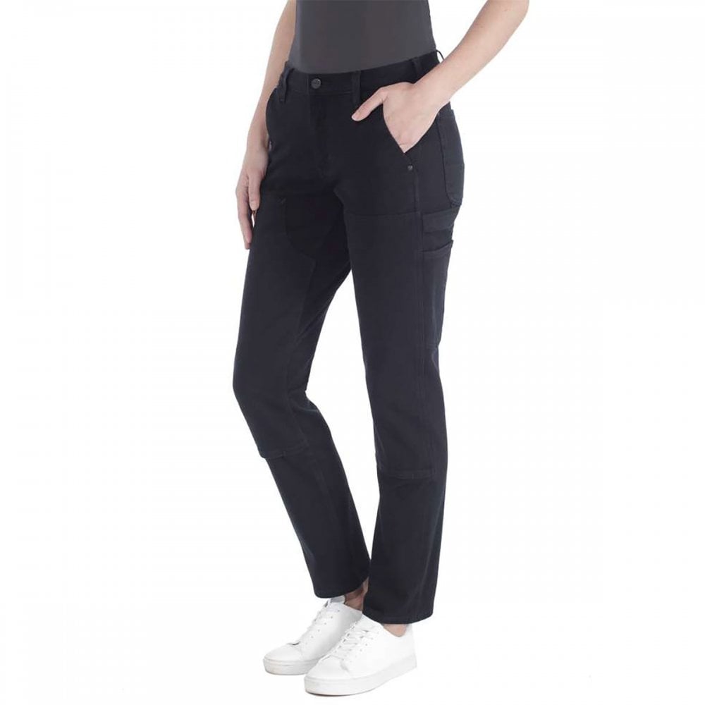 104296 Womens Stretch Twill Double Front Trousers