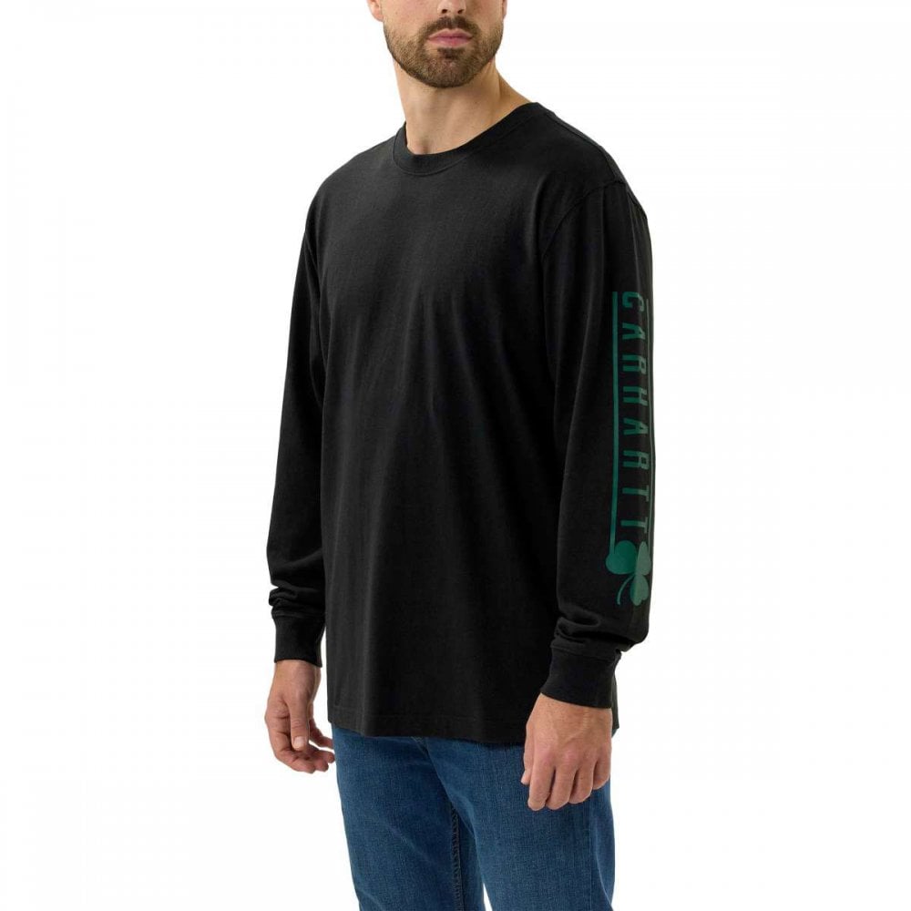 105233 Shamrock Graphic T-Shirt Long Sleeve