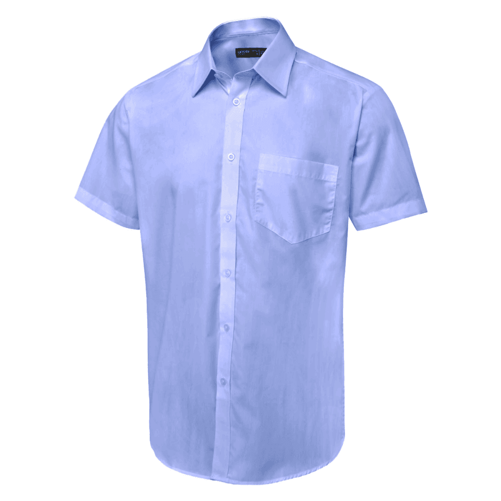UC714 Men's Short Sleeve Poplin Shirt