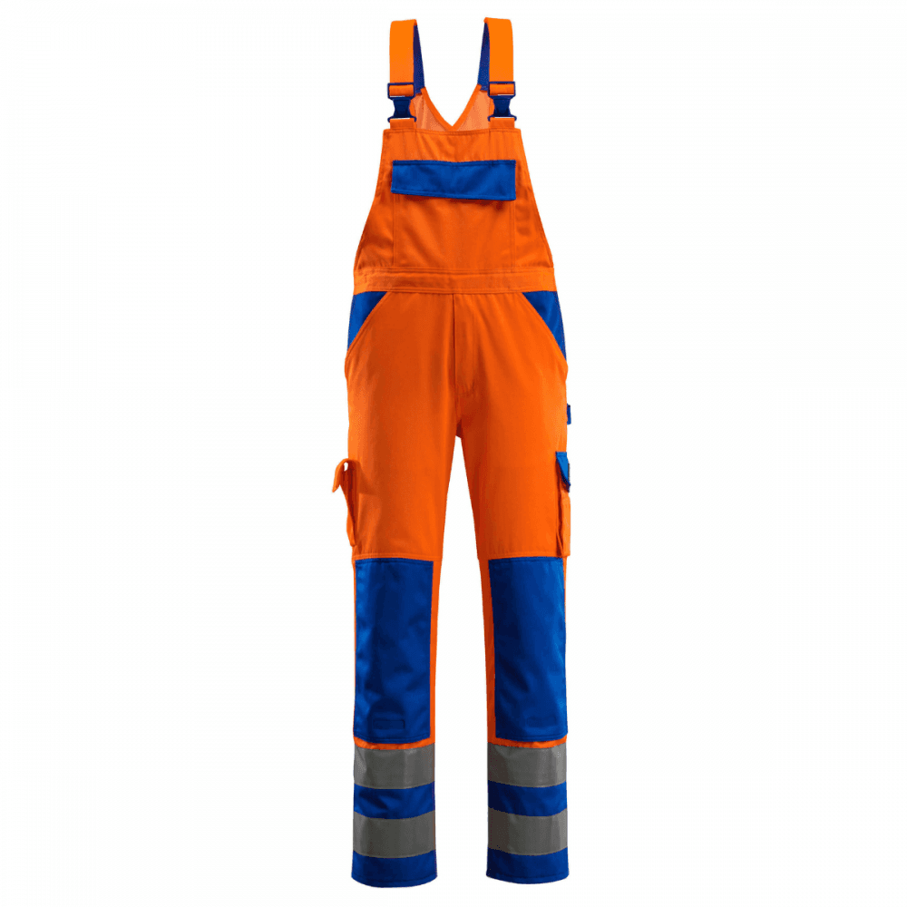 07169 Safe Compete Bib & Brace with kneepad pockets