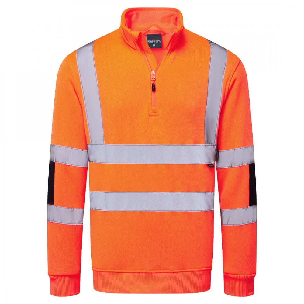 B314 Hi-Vis Knit 1/2Zip Sweatshirt