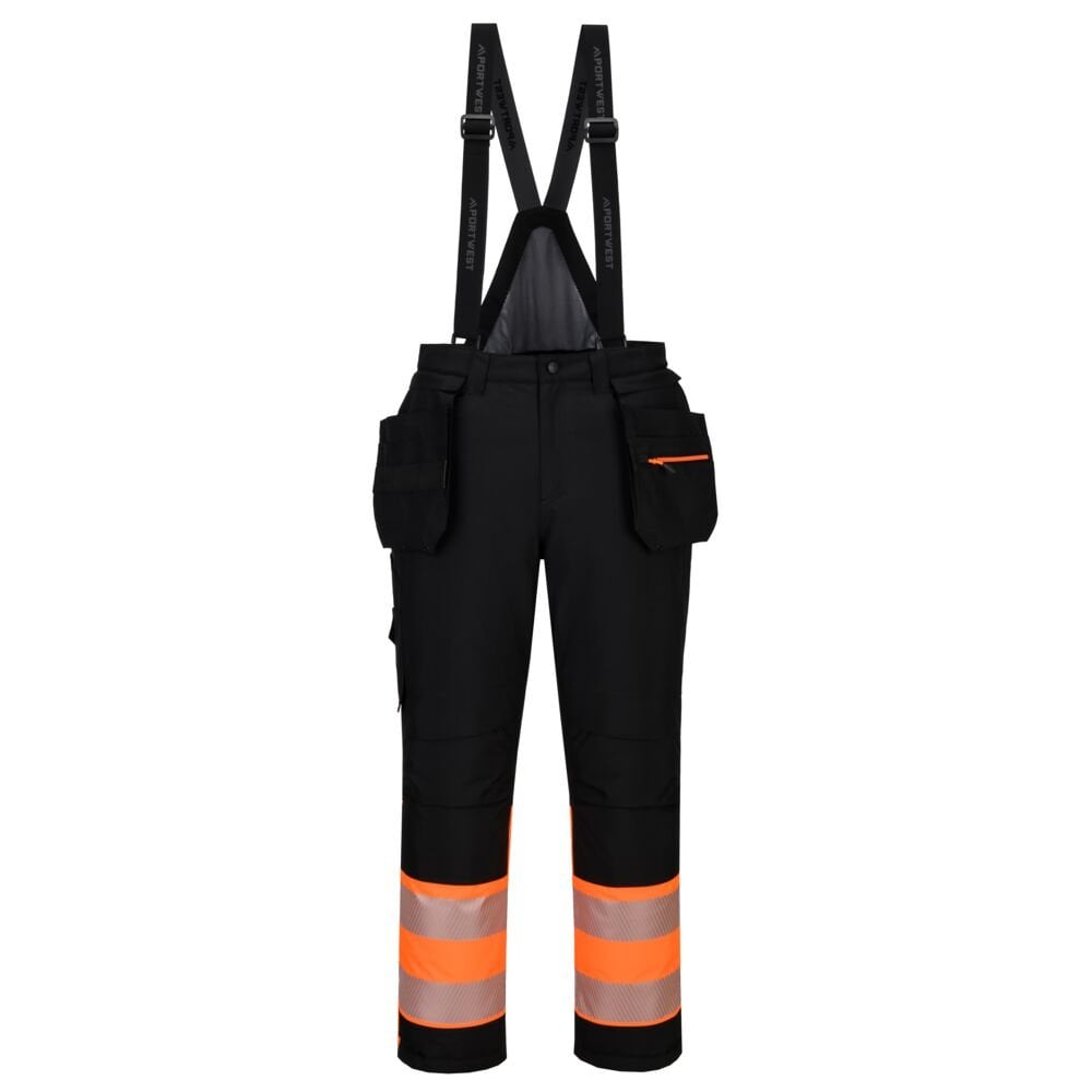 DX437 DX4 Hi-Vis Class 1 Winter Bib and Brace