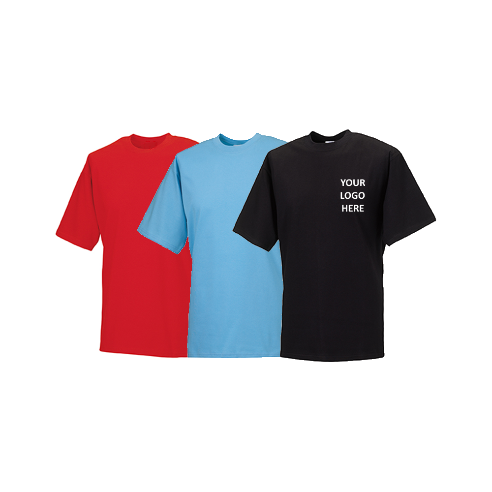 (New) T-Shirt including company/team logo (Printed or Embroidery)