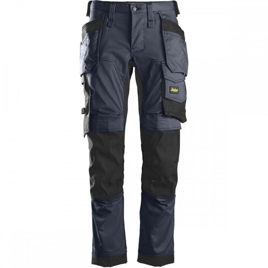 6241 AllroundWork Slim Fit Trousers Holster Pockets Navy