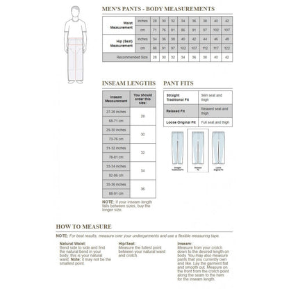 B01 Duck Double Front Logger Trouser - Loose Relaxed Fit