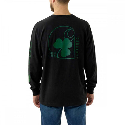105233 Shamrock Graphic T-Shirt Long Sleeve