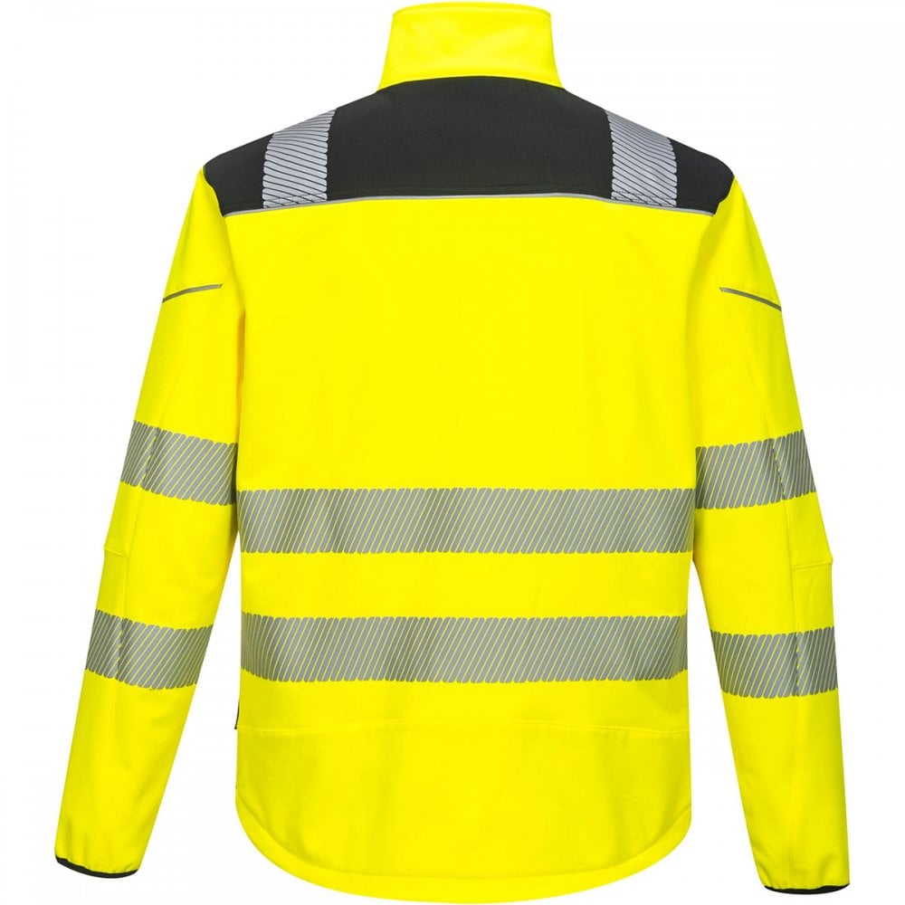 T402 PW3 Hi-Vis Softshell Jacket