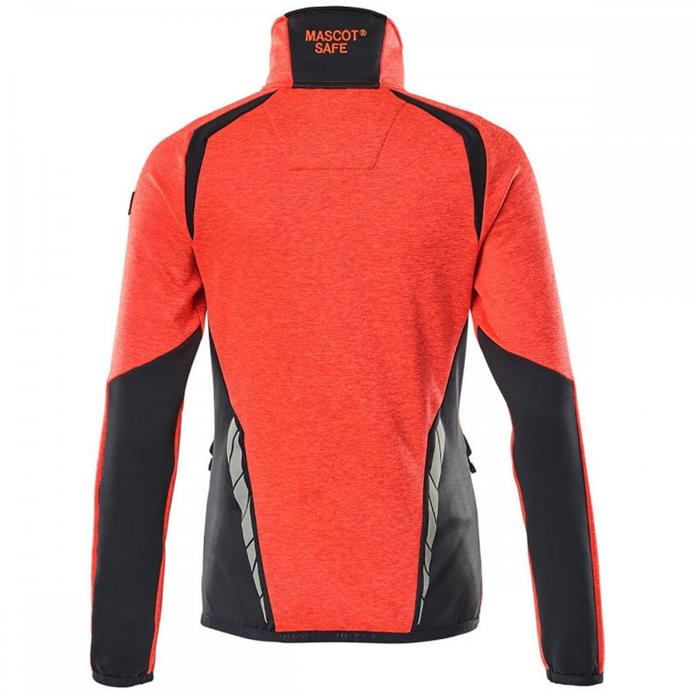 19453 Womens Accelerate Safe Fleece Jumper with zipper