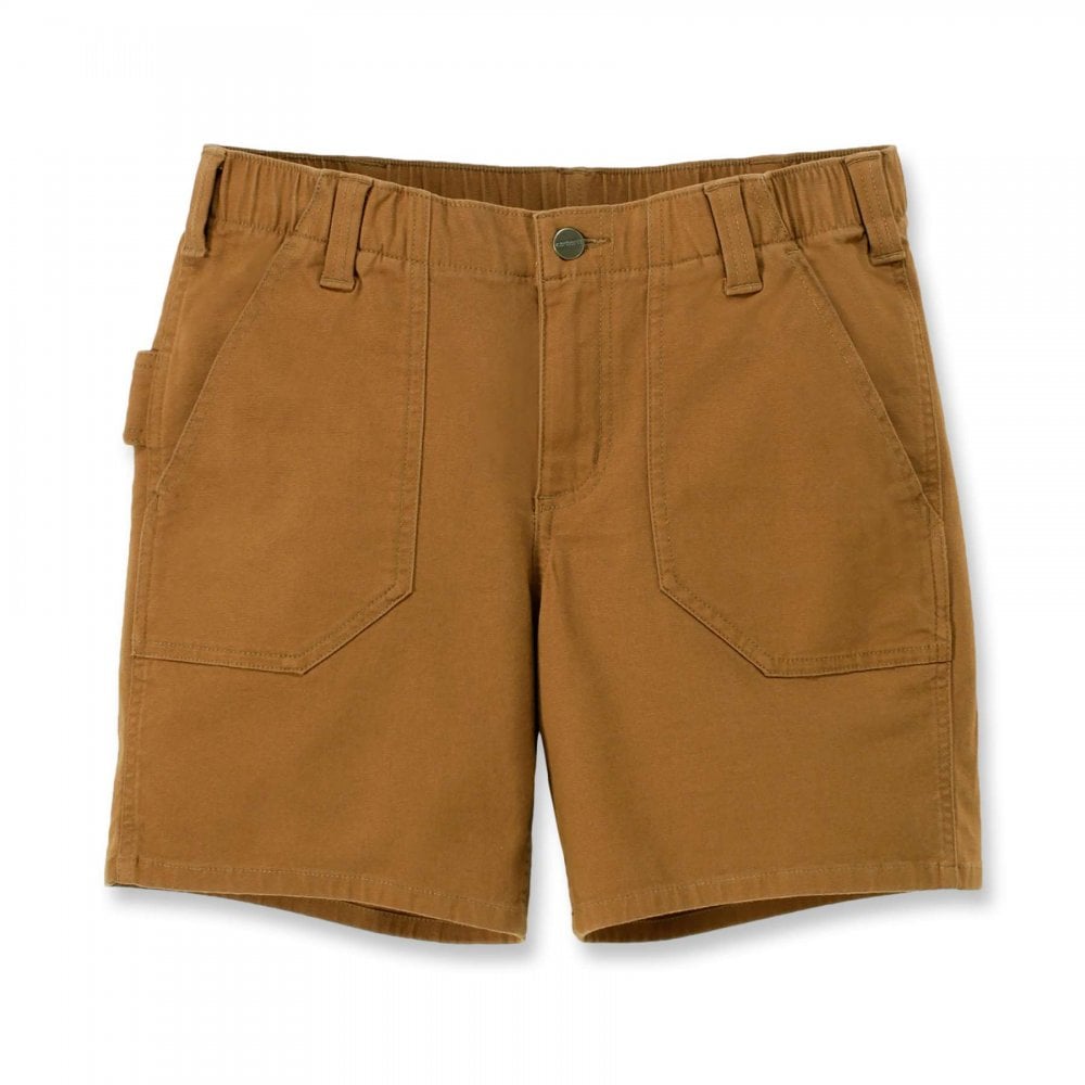 105730 Womens Relaxed Fit Canvas Work Short
