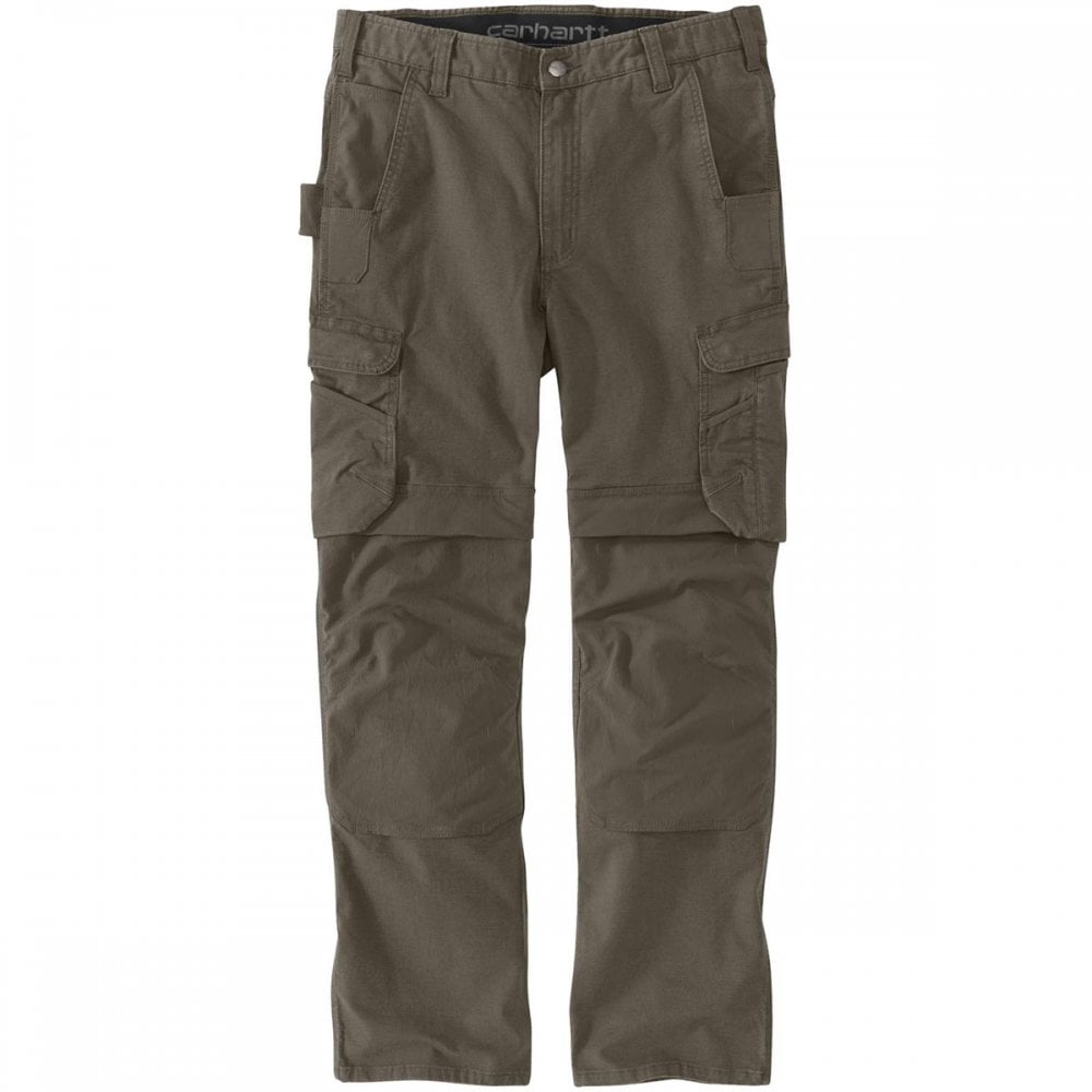 105072 Steel Rugged Flex Relaxed Fit Ripstop Double Front Cargo Work Pant