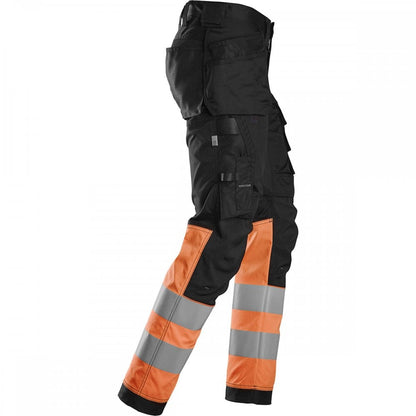 6234 High-Vis Class 1 Stretch Trousers Holster Pockets