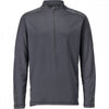 22681 T-shirt, long-sleeved, with half zip