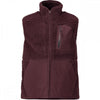22465 Pile gilet with zipper