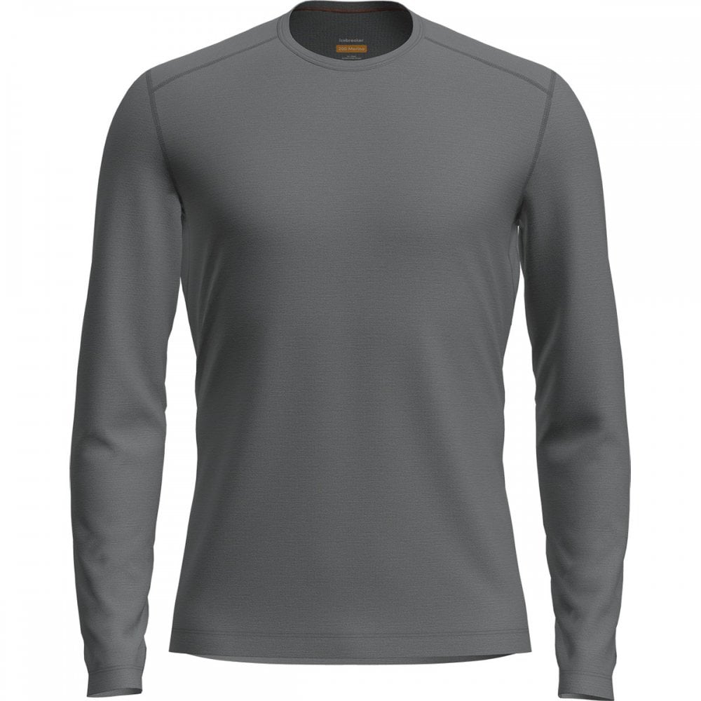 Mens Merino 200 Oasis Long Sleeve Crewe Thermal Top