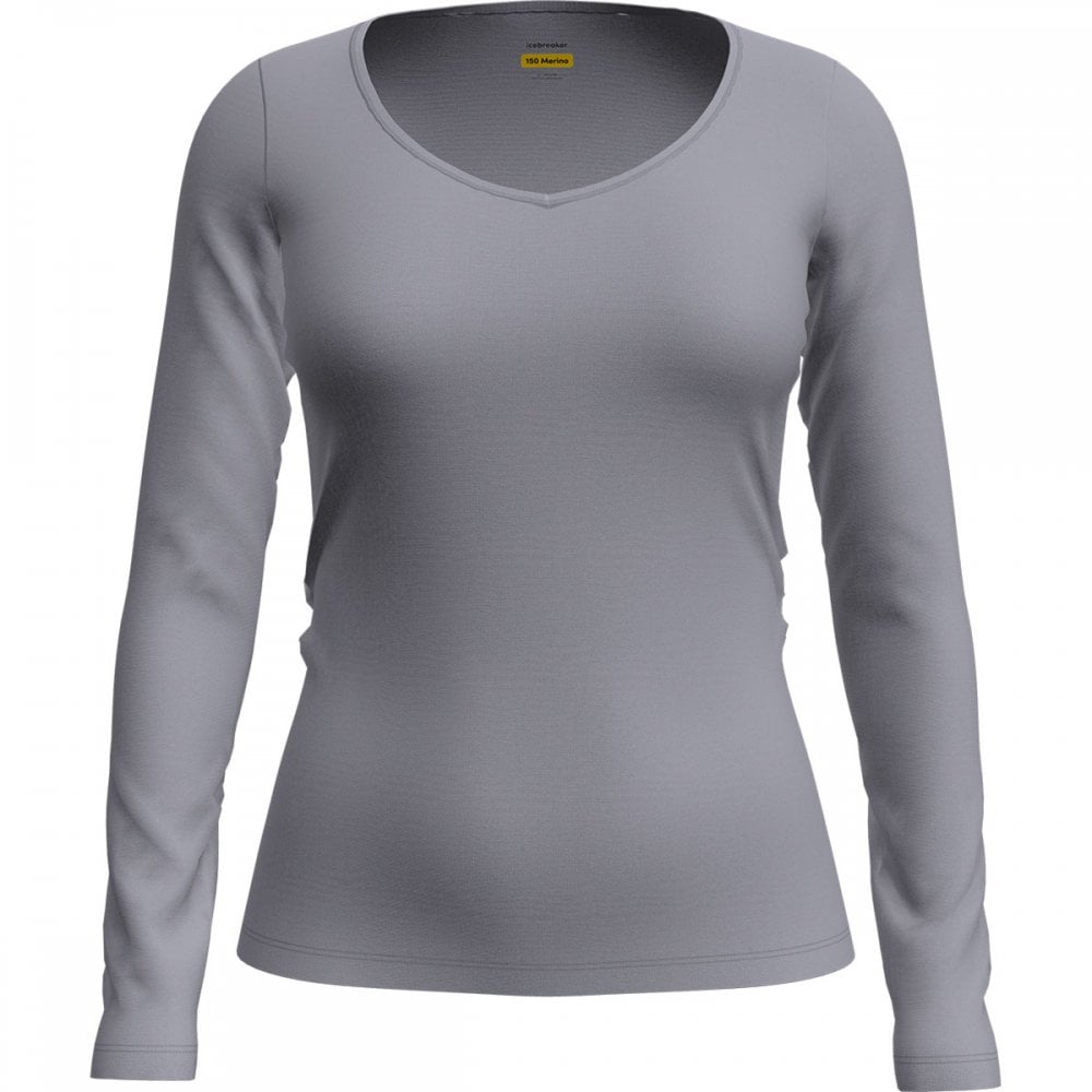 Womens Merino 150 Siren Long Sleeve Sweetheart T-shirt