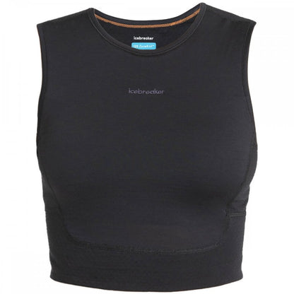 Womens Merino Blend 125 ZoneKnit™ Energy Wind Cropped Bra-Tank