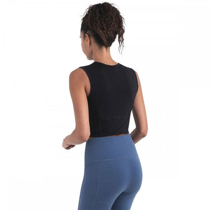 Womens Merino Blend 125 ZoneKnit™ Energy Wind Cropped Bra-Tank