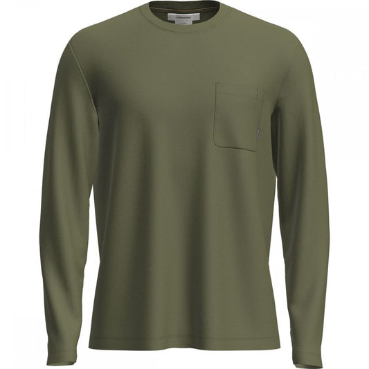 Mens Merino 150 Tech Lite Long Sleeve Relaxed Pocket T-Shirt