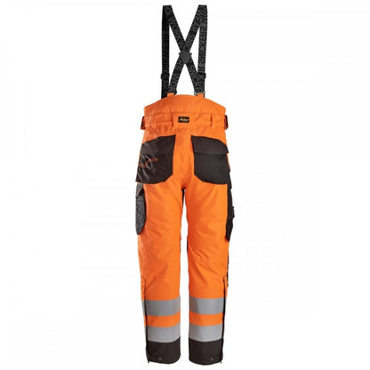 6630 Hi-Vis Class2 Waterproof Trouser - Recycled Insulation