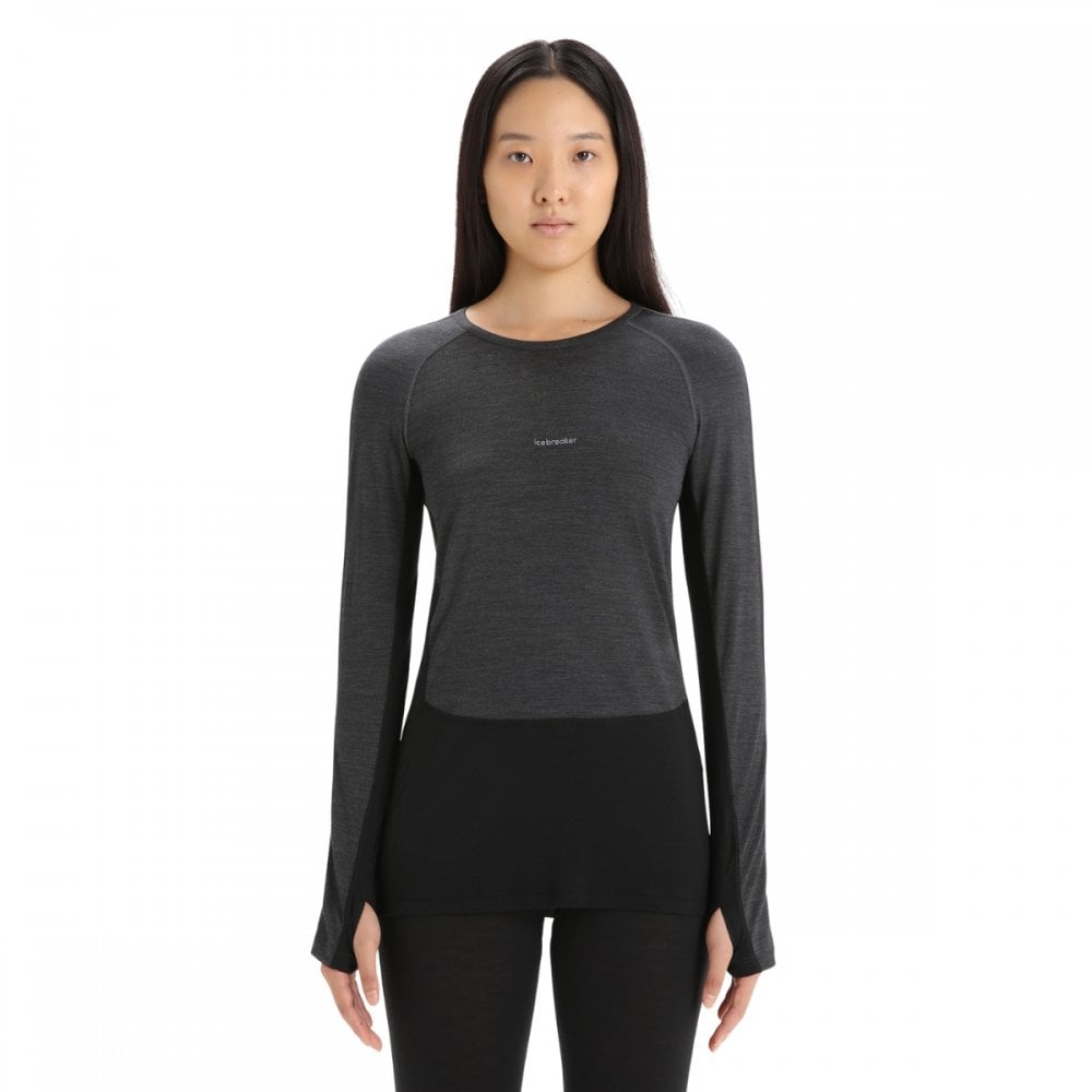 Womens 125 ZoneKnit™ Long Sleeve Crewe Thermal Top