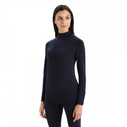 Womens Merino 260 Tech Long Sleeve Turtleneck Thermal Top