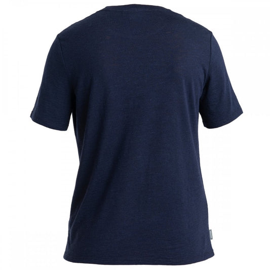 Womens Merino Linen Short Sleeve T-Shirt