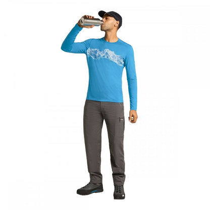 Mens Merino 200 Oasis Long Sleeve Crewe Thermal Top Remarkables