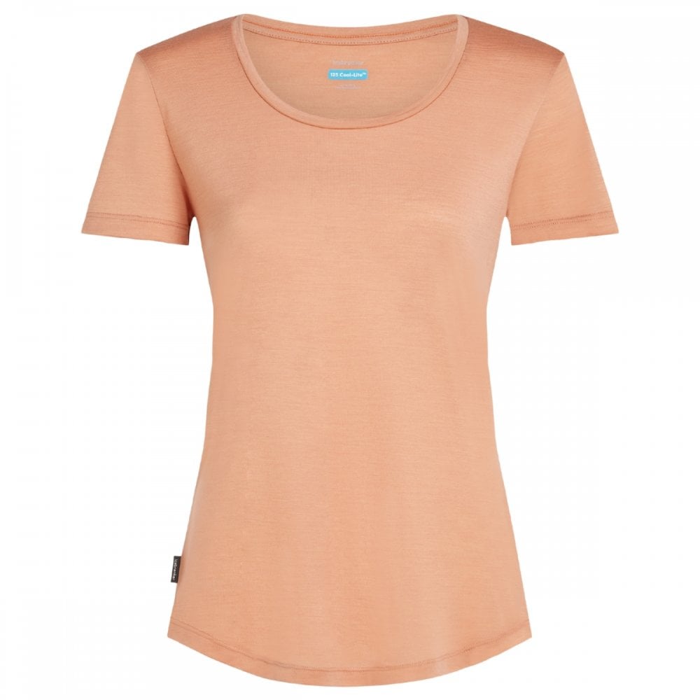 Womens Merino Blend 125 Cool-Lite™ Sphere Short Sleeve Scoop T-Shirt