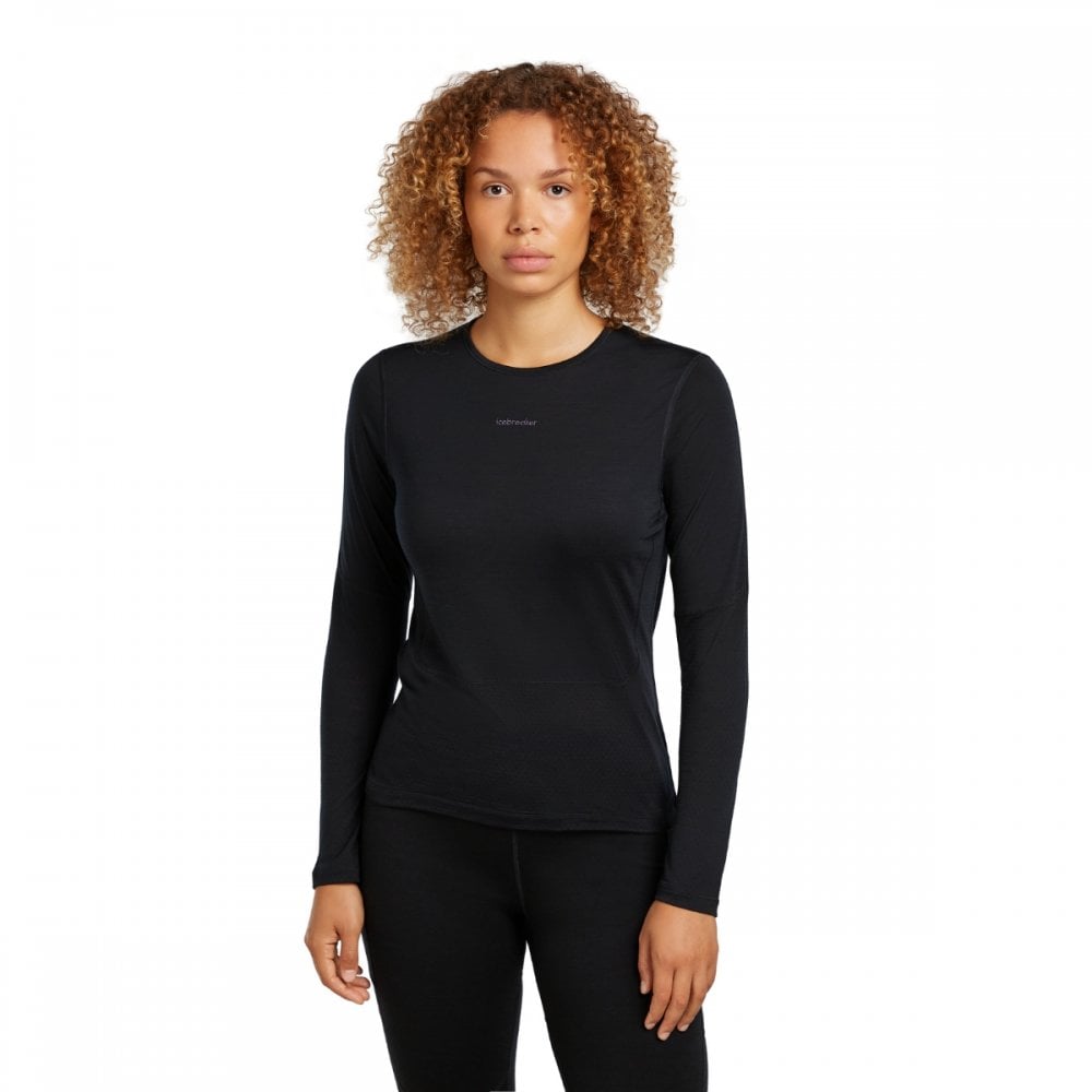 Womens Merino Blend 125 ZoneKnit™ Energy Wind Long Sleeve T-Shirt