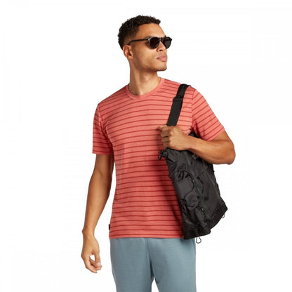 Mens Merino Blend Drayden Short Sleeve T-Shirt Stripe