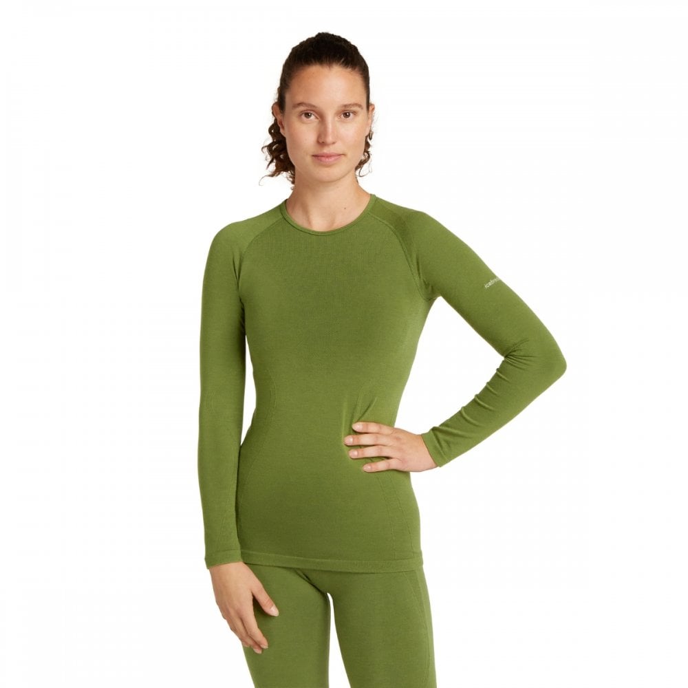 Womens Merino Blend 260 ZoneKnit™ Seamless Long Sleeve Crewe Thermal Top