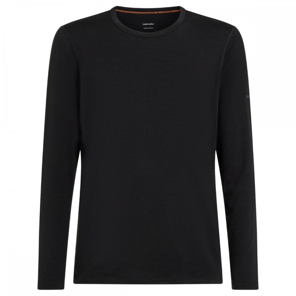 Mens Merino Blend Core Heavyweight Long Sleeve Crewe Thermal Top