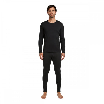 Mens Merino Blend Core Heavyweight Long Sleeve Crewe Thermal Top