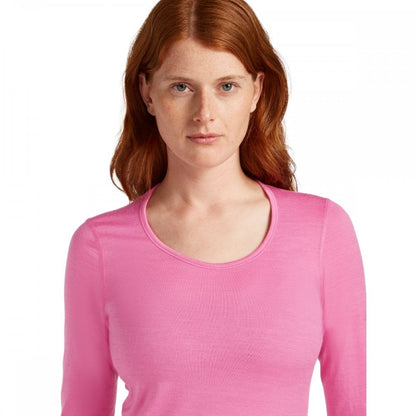 Womens Merino 200 Oasis Long Sleeve Scoop Thermal Top