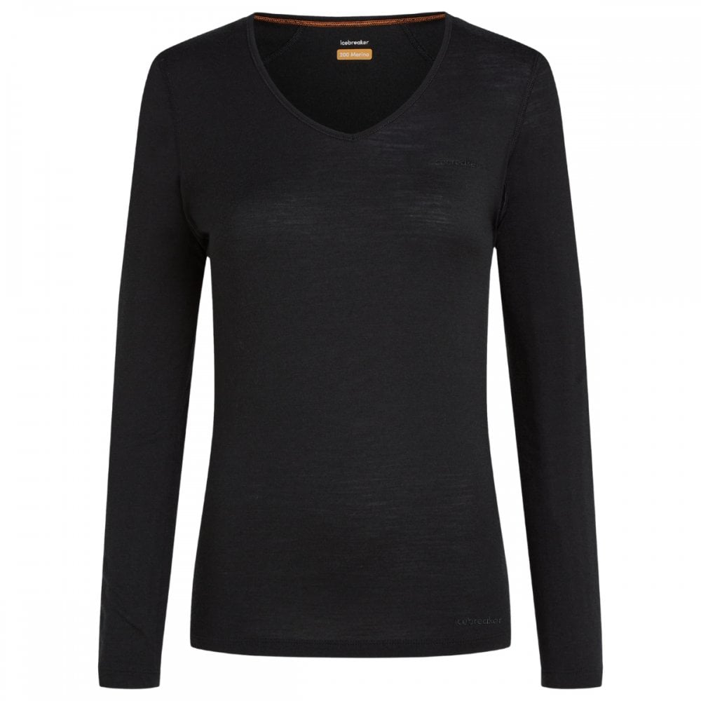 Womens Merino 200 Oasis Long Sleeve V Neck Thermal Top