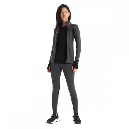Womens Descender Long Sleeve Zip Jacket