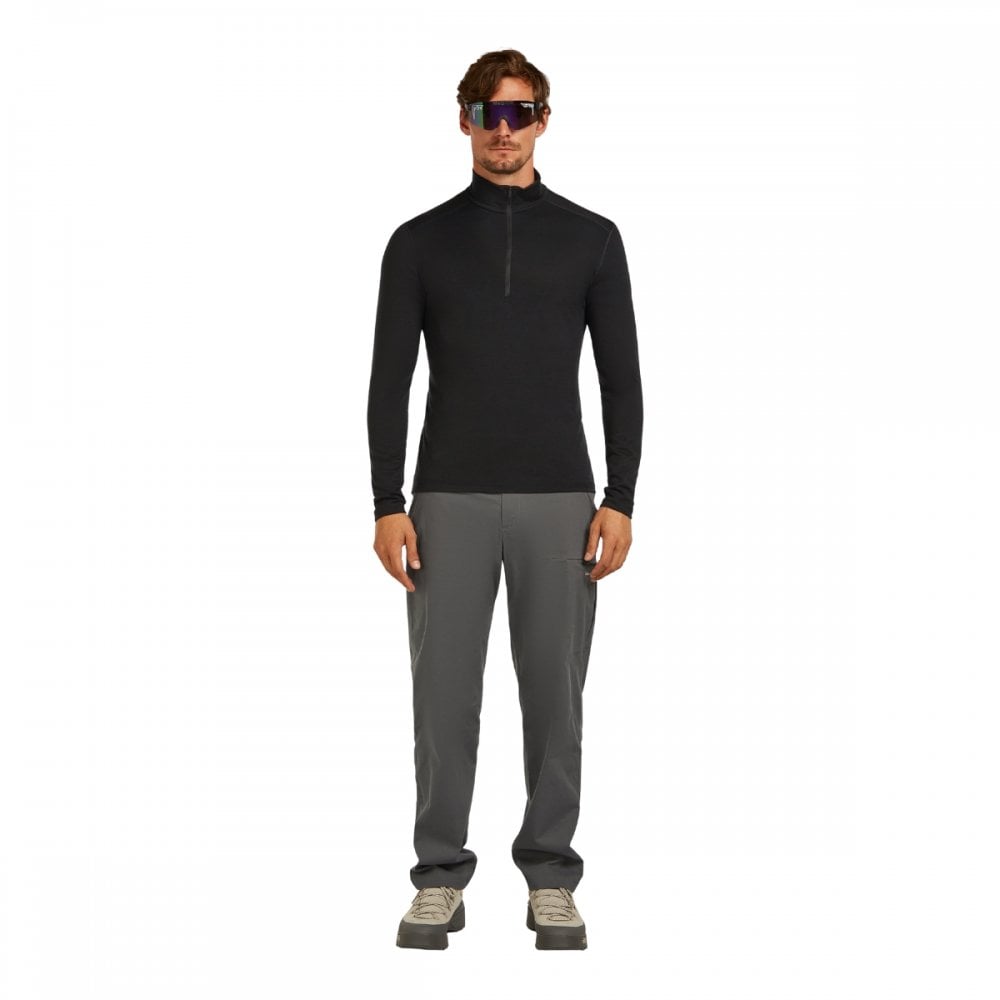 Mens Merino 200 Oasis Long Sleeve Half Zip Thermal Top