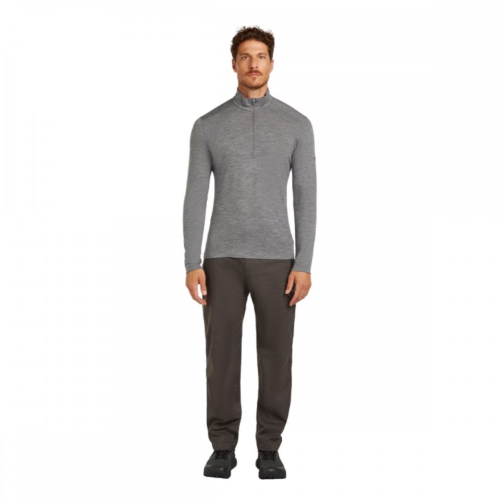 Mens Merino 200 Oasis Long Sleeve Half Zip Thermal Top