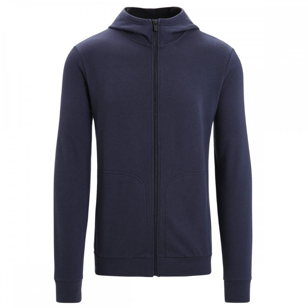 Mens Central Classic Long Sleeve Zip Hoodie