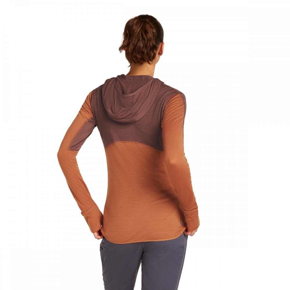 Womens Merino Blend 200 Realfleece™ Descender Long Sleeve Zip Hoodie