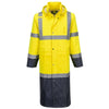 H446 Hi-Vis Contrast Raincoat 122cm